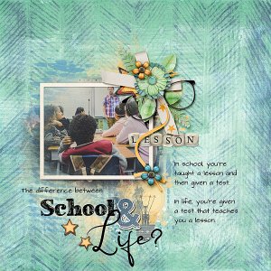 Difference Between School + Life