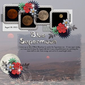 Blue Supermoon