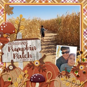 Fall Frenzy Template Set