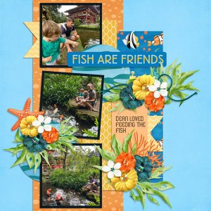 Scrap It Easy 18 Temp #4-Tinci Fish are Friends-LDrag