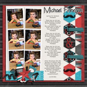 Grandson Jaxon "Michael Finnegan" 12.23.2021