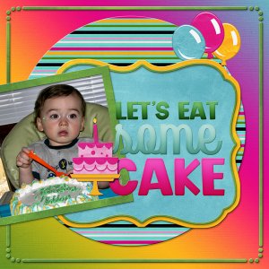 Let's eat some cake