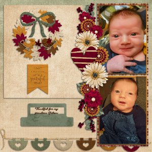 Thankful for my Grandson Gideon