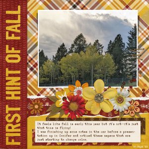 First Hint of Fall
