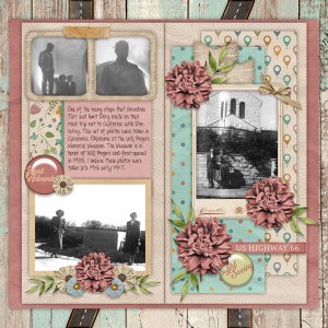 Route 66-Aimee Travelers Notebook 7 Temp-Miss Fish