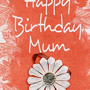 Happy Birthday Mum card