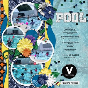 Pool Volleyball
