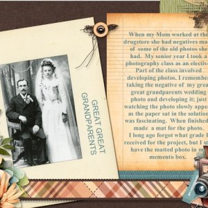 Great Great Grandparents