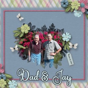 2005 10 22 Dad + Jay
