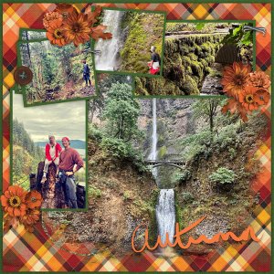 Leaves Falling Autumn Calling-GingerBread Ladies, Blended Clusters 7-Miss F