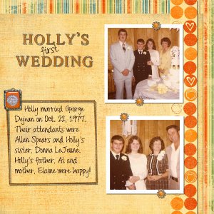 Holly's First Wedding 102277