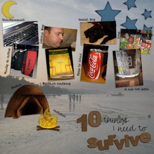 10 Things I Need to Survive