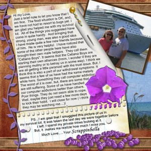 Survivor Love letter
