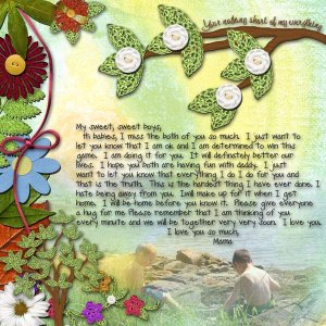 A Letter To Home