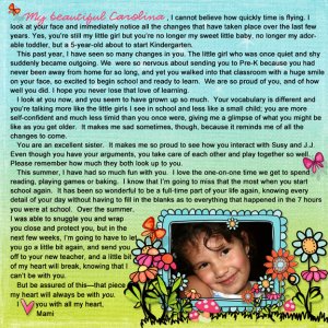 My Beautiful Carolina