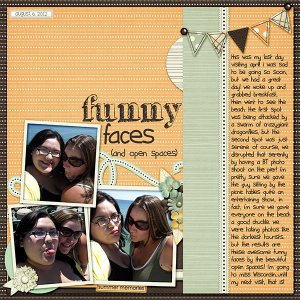 funny faces (and open spaces)