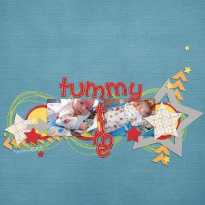 August Gingerswap Tummy Time