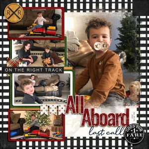 Jaxon Loves His Train 1.20-23.2022
