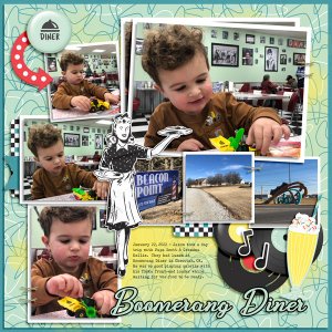 Boomerang Diner Checotah OK 1.22.2022