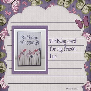 Card for Lyn