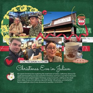 Christmas Eve in Julian