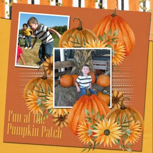 Fun at the Pumpkin Patch