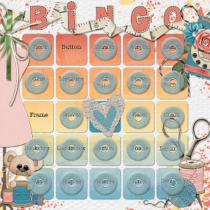 DSD Bingo Card - Completed