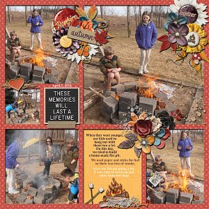 Homemade Fire Pit in 2014