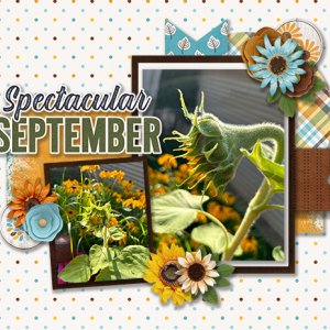 September Calendar Topper