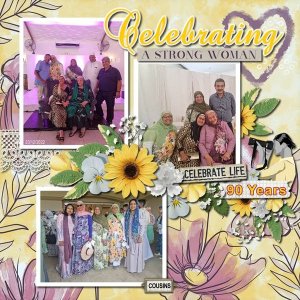Celebrating a Strong Woman - Aunty Biebie
