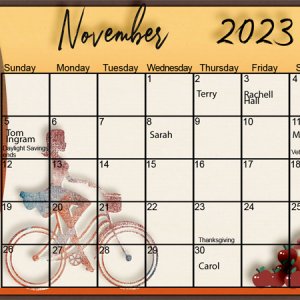 November Calendar