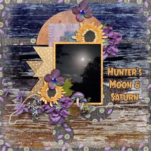 Hunnters Moon + Saturn