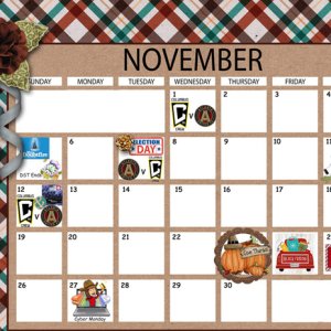 November Calendar