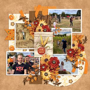 Harvest Hayrides-GingerBread Ladies, Tinci Template