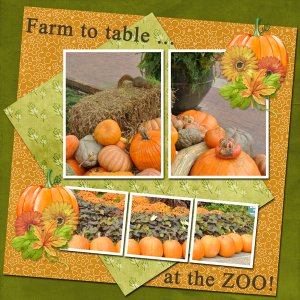 Farm to table ... at the zoo!