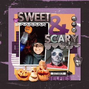 Sweet + Scary October Selfies