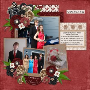 Paint Chips Milano Red with Fun With Four Templates 4-Connie Prince