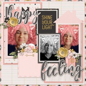 Happy is a feeling