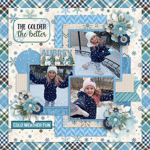Aubrey In The Snow