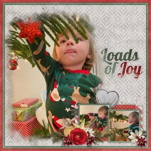 Merry Memories Masked Templates 1 #1-Miss Fish Loads Of Joy-Aimee + Tam