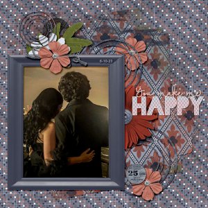 You make me happy