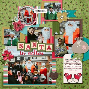 Santa in Action