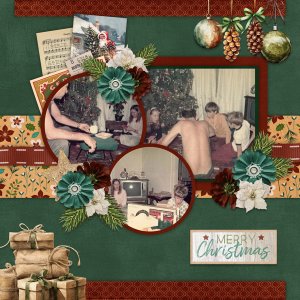 Homespun Christmas with Three For Met Temp 2-4-Connie Prince Photos 1972