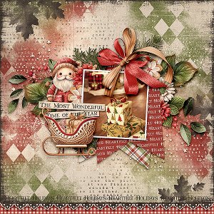 Santa and Sleigh