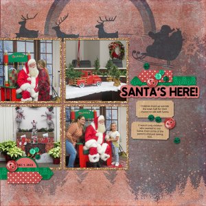 Visiting Santa