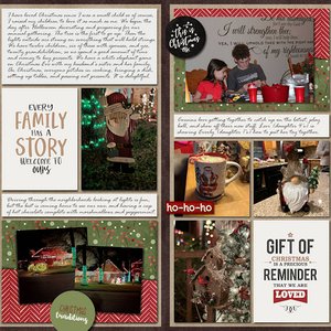 Christmas Family Story Double