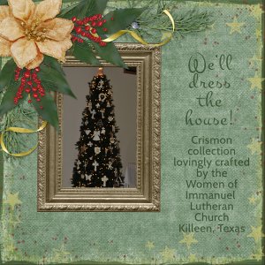 We'll dress the house !