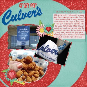 Crazy for Culver's!