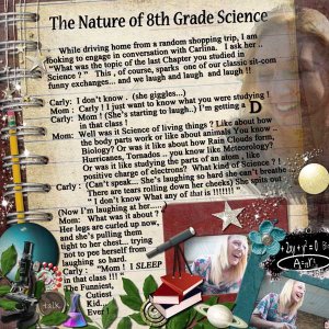 The Nature of 8th Grade Science