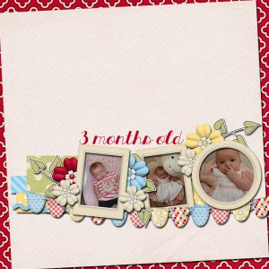 Isabella 3 months old